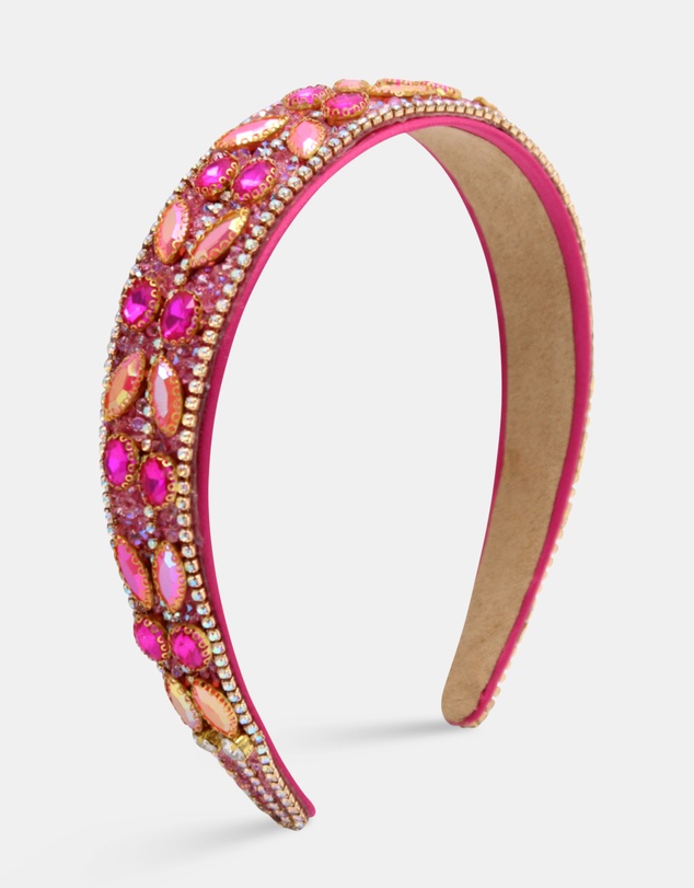 Morgan & Taylor - Lucie Headband in Pink