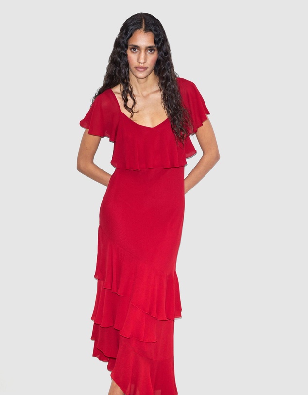 & Other Stories - Ruffle Maxi Dress