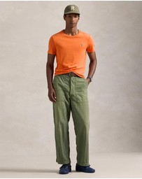 Polo Ralph Lauren - Custom Slim Fit Jersey Crewneck T-Shirt