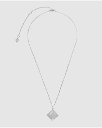 Wanderlust + Co - Ravioli Silver Necklace