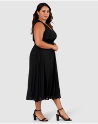 Pink Dusk by Curve Project - Watermelon Sugar Maxi Dress