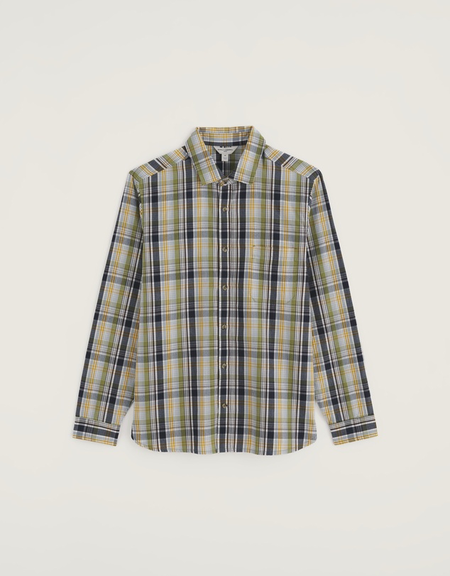 Seasalt - Men's Banyan Checked Cotton Shirt
