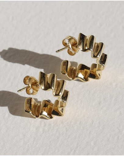 SAINT VALENTINE - Franca Hoops - Gold