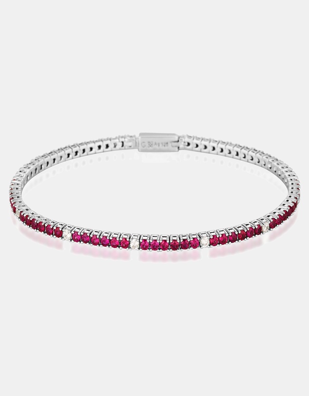 Georgini - Milestone Ruby 2mm Tennis Bracelet