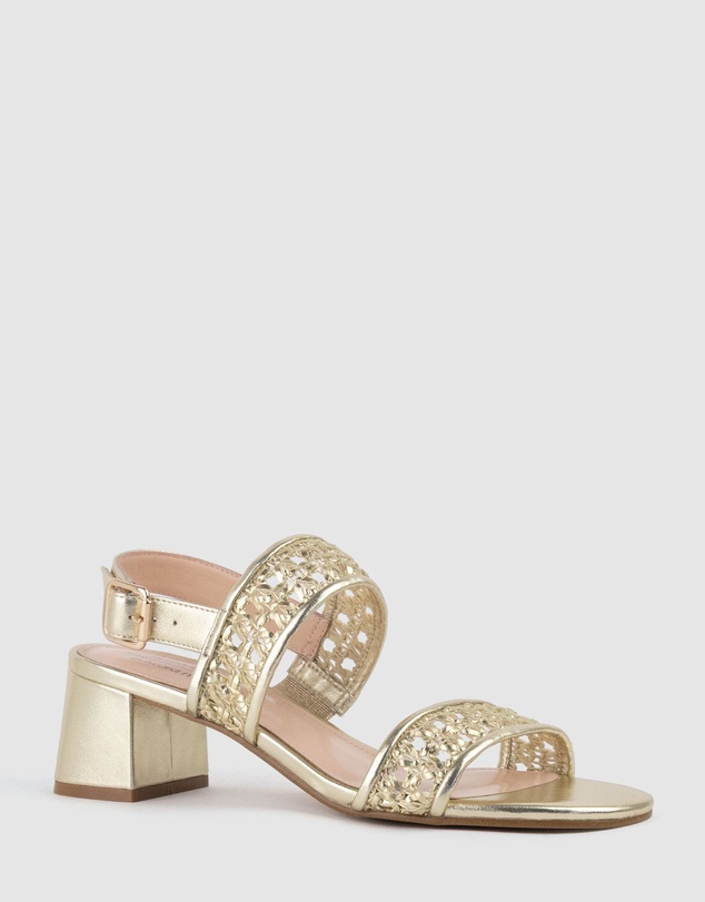 Edward Meller - SIMONE50 Two Strap Weave Sandal