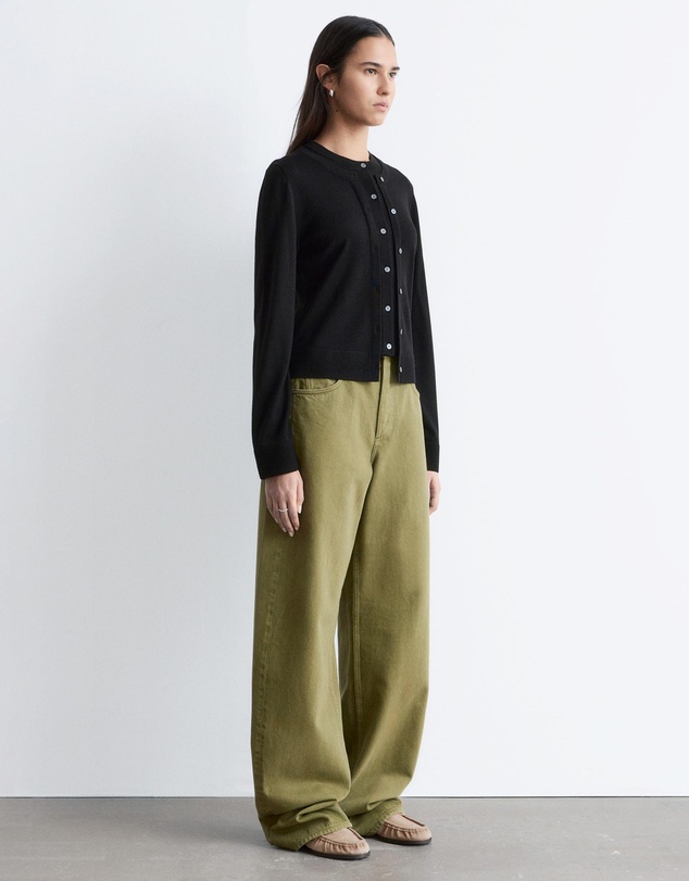 & Other Stories - Double-Layer Merino Wool Cardigan