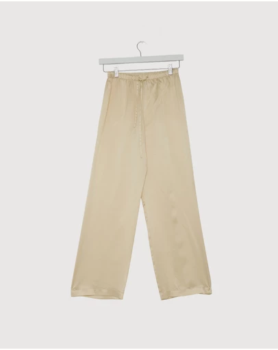 Revibe - Repaired Reformation Olina Silk Pants - AU 6