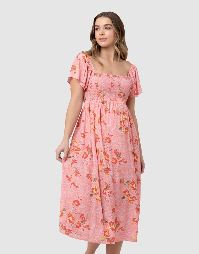 Ripe Maternity - Libby Smocked Dress