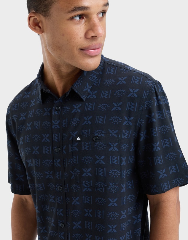 Quiksilver - Mens Safe Paradise Short Sleeve Shirt