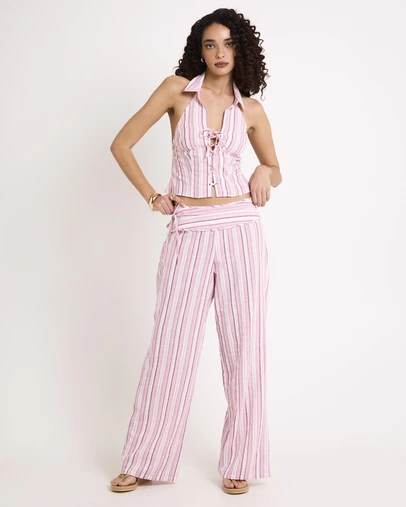 Subtitled - Salina Stripe Pants