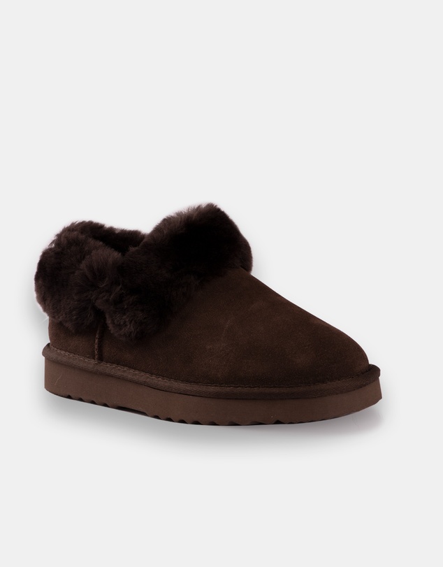 AusWooli Ugg Boots - Coogee Sheepskin Wool Ankle Slippers