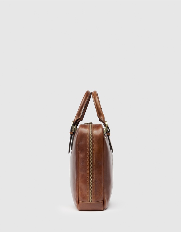 Republic of Florence - The Madrid Matt Brown Briefcase