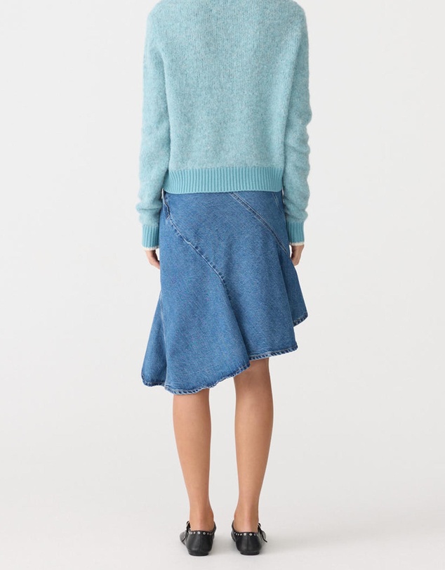 Bassike - Wool Alpaca Contrast Knit Jumper