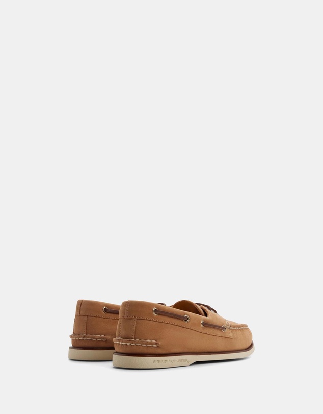 Sperry - Gold Authentic Original 2-Eye Leather Nubuck - Men's