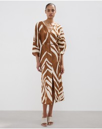 M.N.G - Printed Cotton Dress
