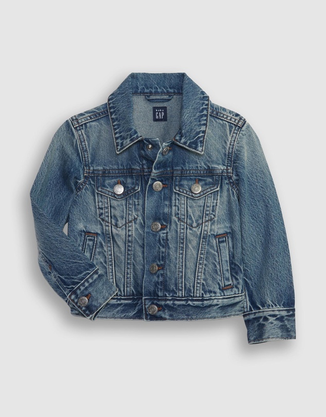 GAP - Icon Denim Jacket - Babies-Kids