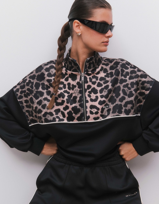 P.E Nation - Boundless Zip Neck Sweat
