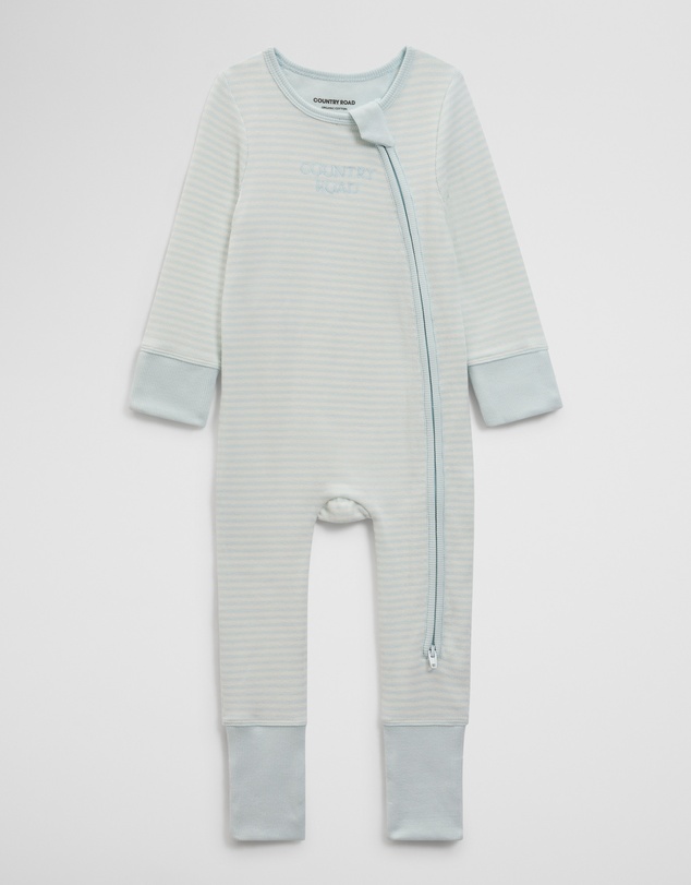 Country Road - Stripe Rib Jumpsuit