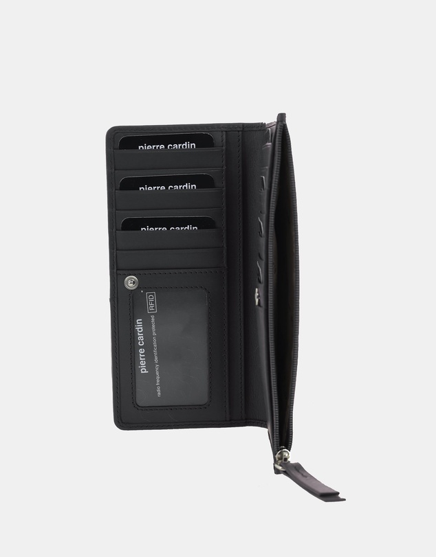 Pierre Cardin - Pierre Cardin Genuine Ladies Leather Bi-Fold Wallet