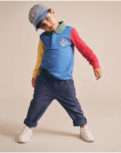 Huxbaby - In the Navy Chino Pants - Kids