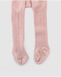 WITH LOVE FOR KIDS - Half Patterned Tights - Babies - Kids