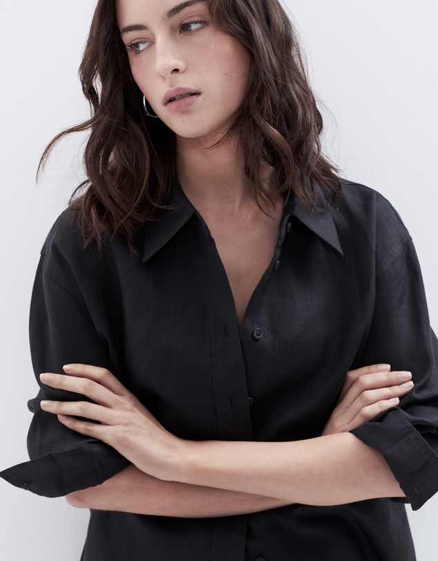 UNISON - The Classic Oversized Linen Shirt
