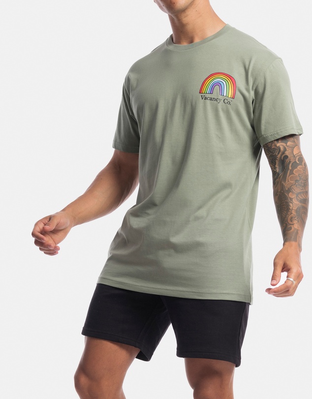 Vacancy Co - Hand-drawn Rainbow Tee
