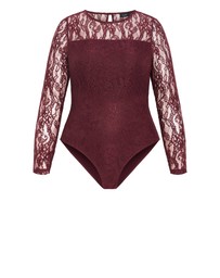 City Chic - Delilah Lace Bodysuit