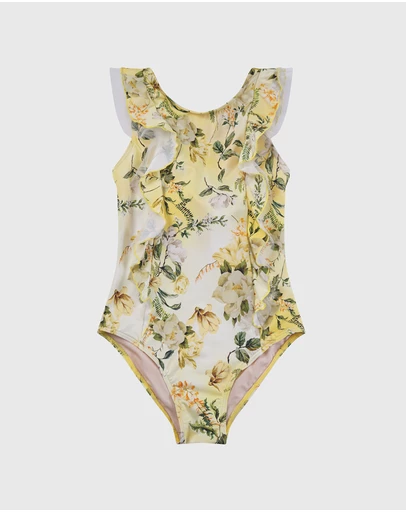 Aqua Blu Kids - Holly Frill One Piece - Kids