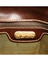 Pre-Loved by Azura Reborn - Pre-Loved fendi FF Logo Canvas Shoulder Bag