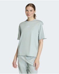 adidas Sportswear - Essentials 3-Stripes Boyfriend Tee Womens