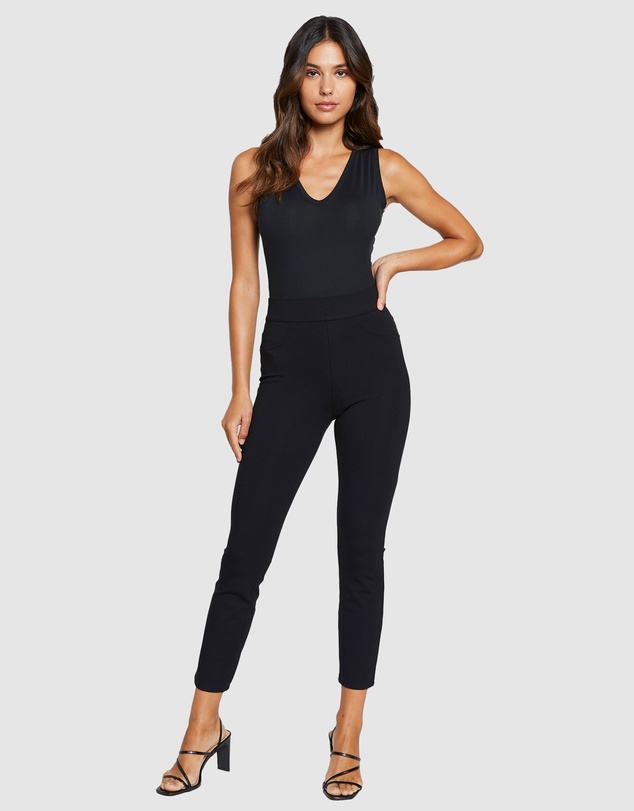 Spanx - The Perfect Black Pants, Ankle 4-Pocket