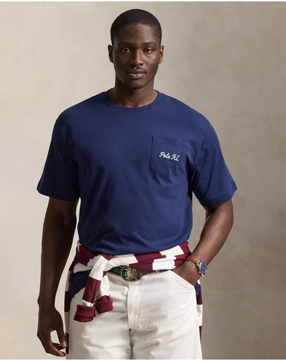 Polo Ralph Lauren - Big & Tall - Polo Bear Jersey T-Shirt - ICONIC EXCLUSIVE