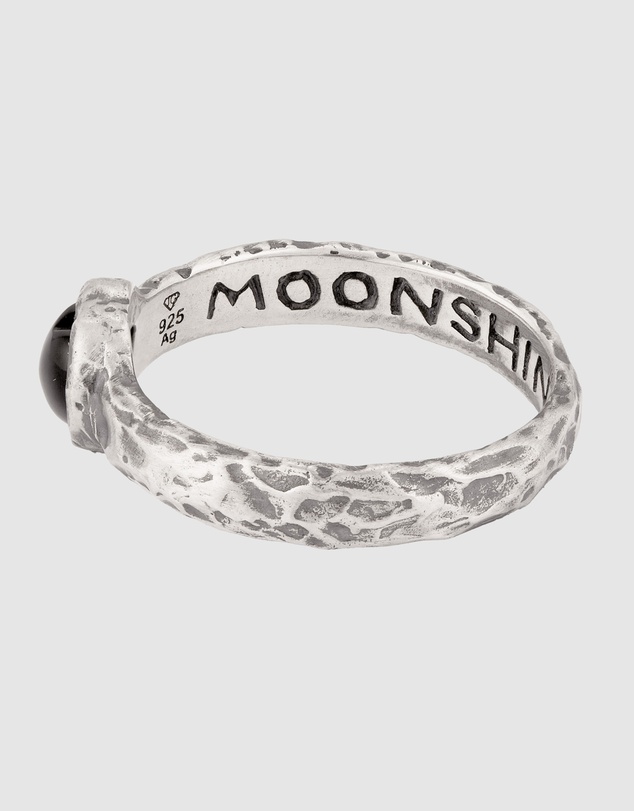Haze & Glory - ICONIC EXCLUSIVE - Ring Men Onyx Hearty 925 Sterling Silver