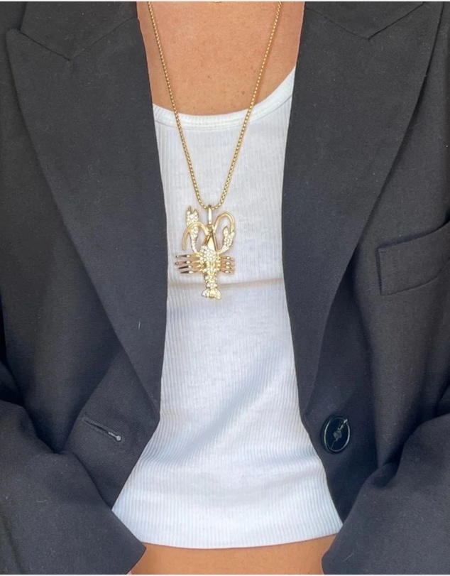 Kitte - Lobster Charm - Gold