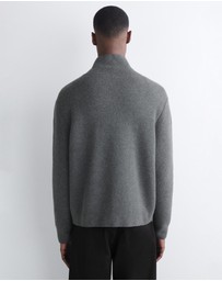 COS - Merino Wool Zip-Up Track Jacket