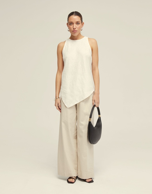 Oxford - Elouise Linen Top