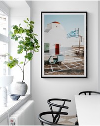Amichi Co - Mykonos Postcard Fine Art Print
