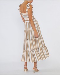 Amelius - Zanci Stripe Linen Dress
