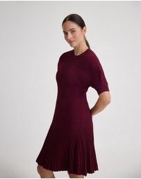 Oxford - Florence Knitted Pleat Dress