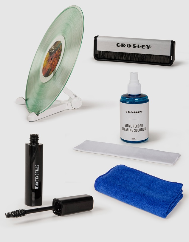 Crosley - Crosley 5 In 1 Record Cleaning Set