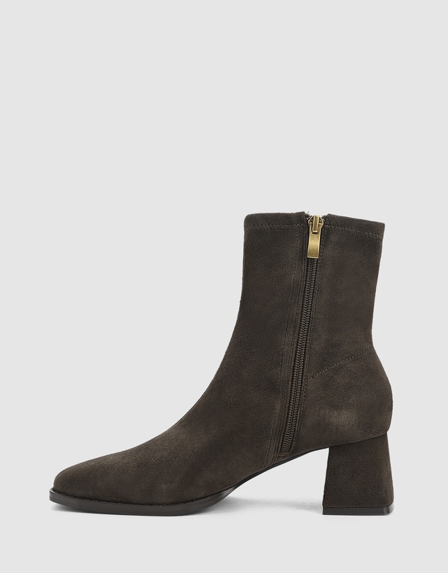 Siren - Noelle Block Heel Ankle Boots