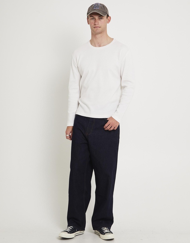 General Pants Co. Basics - Long Sleeve Waffle Shirt