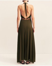 Shona Joy - Juno Plunged Cut Out Maxi Dress