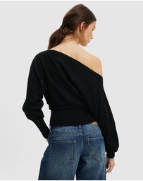 Cotton On - Everfine LS Batwing Knit Top