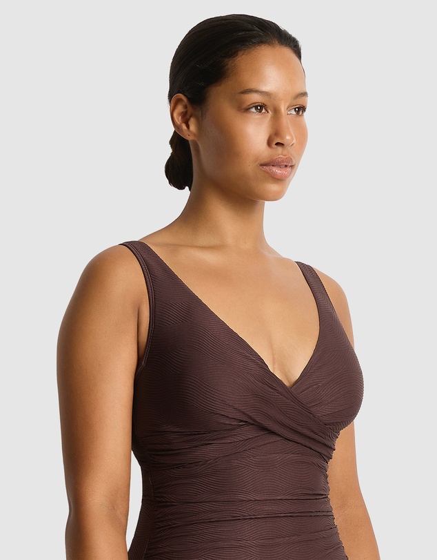 Sea Level Australia - Zen Cross Front Tie Back One Piece