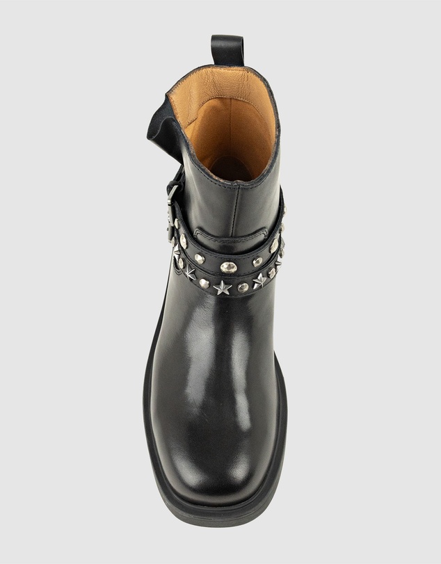 Edward Meller - WAVERLY Ankle Boot with Studded Straps