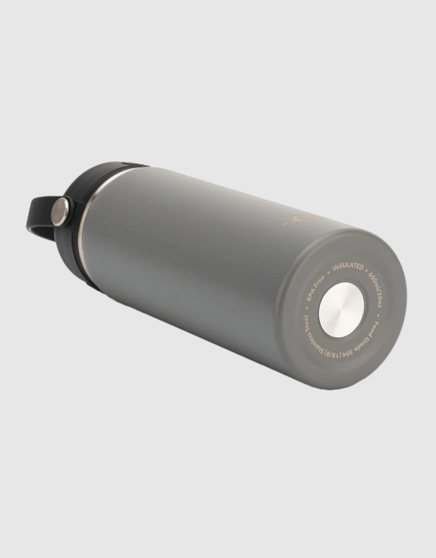Tolu Australia - 600ml Insulated Grey Water Bottle
