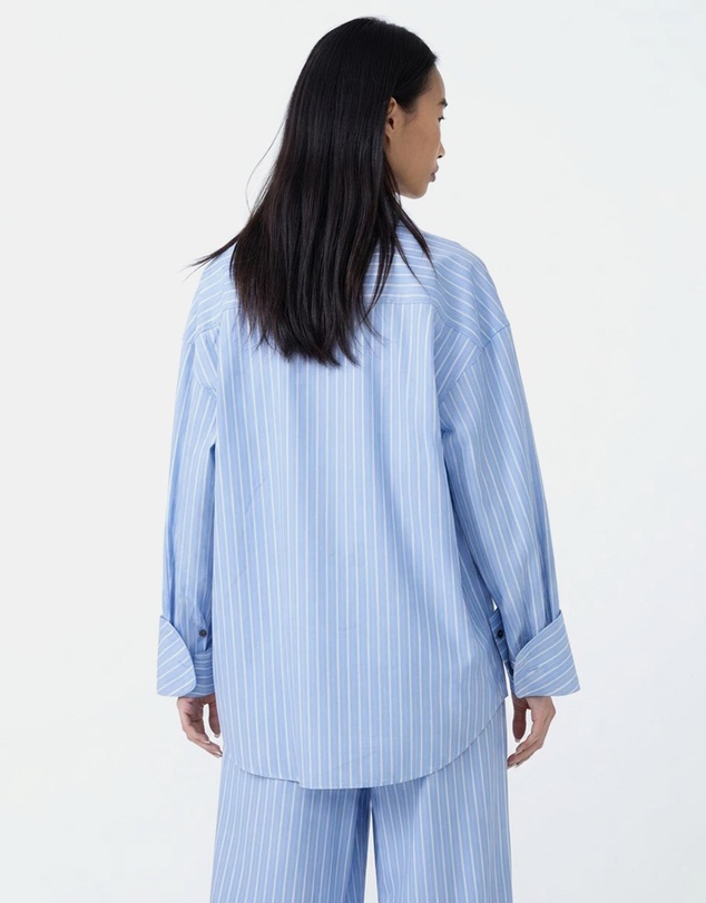 Karl Lagerfeld - Autograph Striped Poplin Shirt