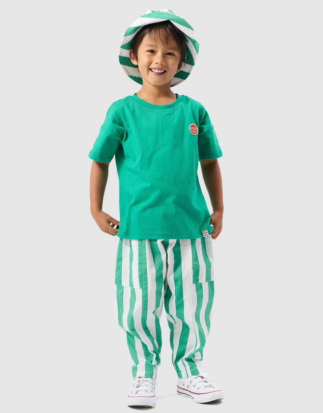 Goldie + Ace - Happy Stripe Bucket Hat - Babies-Kids